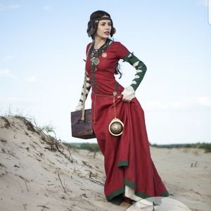 Armstreet "Alchemist's Daughter" medieval renaissance fantasy dress new 6 M/L
